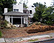 The old fence has been removed, now the soil can be prepared, roots removed and any grading that may be needed.